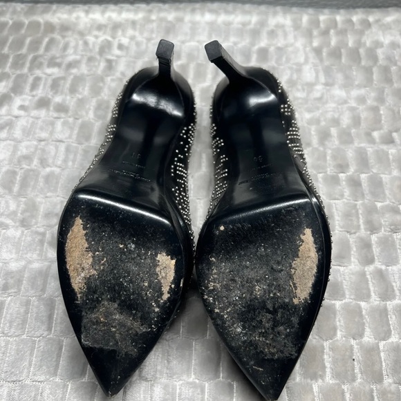 SAINT LAURENT WOMEN HEELS⭐️SIZE 38⭐️LEATHER⭐️GOOD CONDITION⭐️100% Authentic⭐️ - Picture 10 of 11